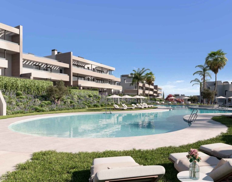 2, 3 or 4 Bedroom apartments in Casares Costa