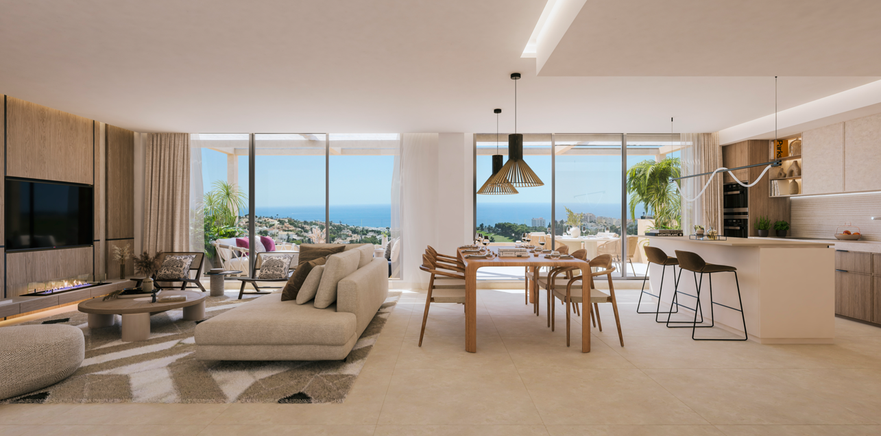 Nuevo proyecto-pisos de 2 y 3 dormitorios en Benalmádena New 2 and 3 bedroom flats in Benalmádena Apartamente noi cu 2 si 3 dormitoare în Benalmádena Appartements neufs de 2 et 3 chambres à Benalmádena