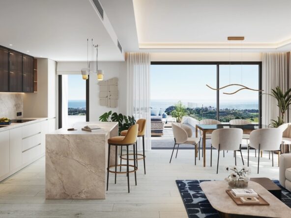 Pisos de 4 dormitorios en Mijas 4 Bedroom apartments in Mijas Apartamente de 4 dormitoare în Mijas Appartements 4 chambres à Mijas