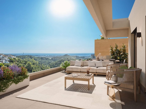 Nouveaux 2 chambres à Altos de los Monteros, Marbella