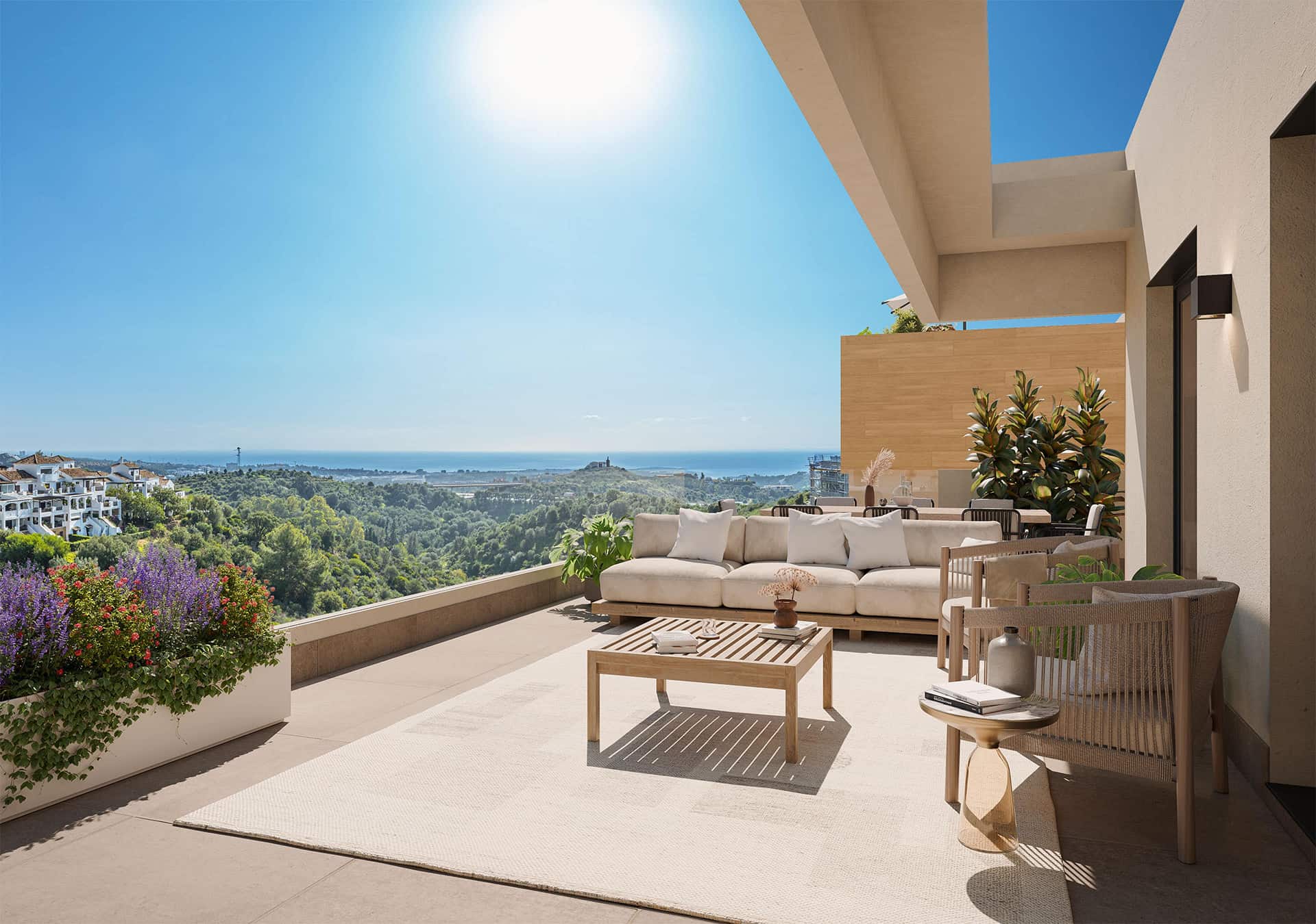 Nouveaux 2 chambres à Altos de los Monteros, Marbella