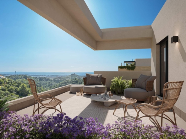 Nouveaux 3 chambres à Altos de los Monteros, Marbella